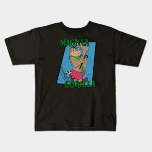 Retro Cartoon Gorilla Kids T-Shirt